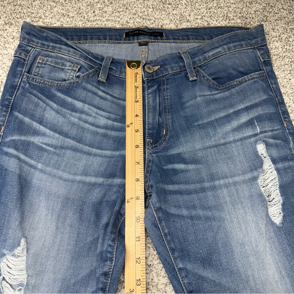 Women’s Flying Monkey Ankle‎ Skinny Distressed Medium Wash Blue Jeans Size 27x28 - Picture 9 of 9